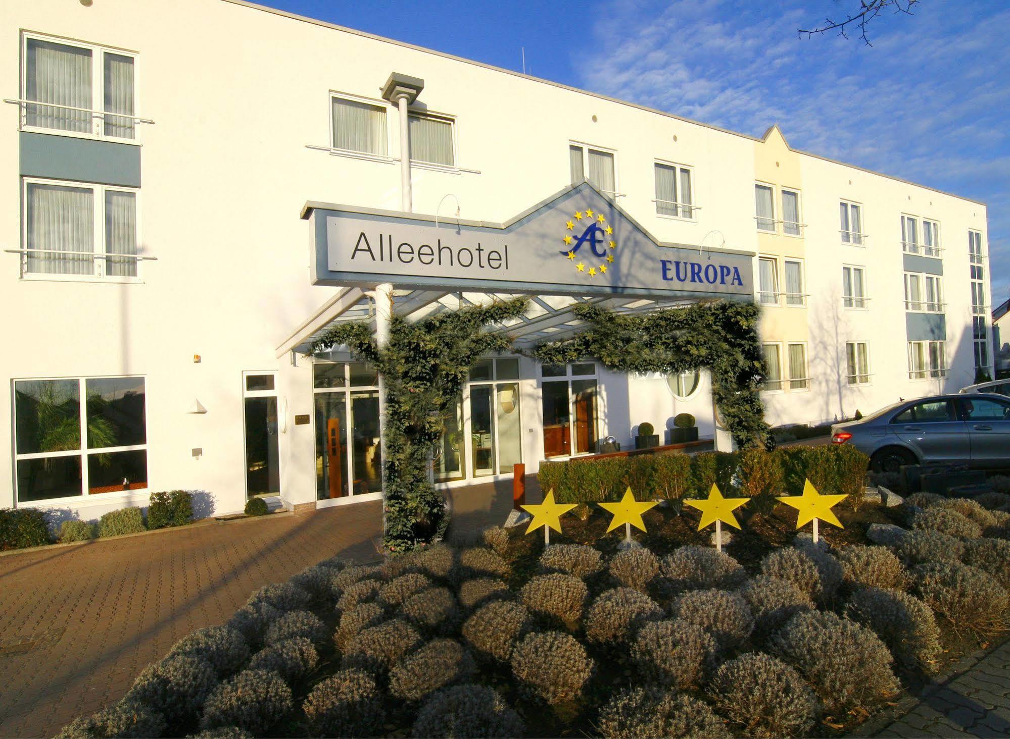Alleehotel Europa Bensheim Exteriör bild